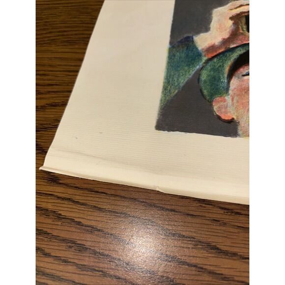 Georges Schreiber Signed Lithograph: Ringmaster - Circus Acrobat Acrobatics - Picture 5 of 16